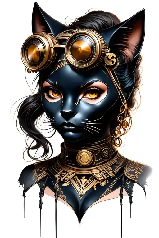 Steampunk Catwoman