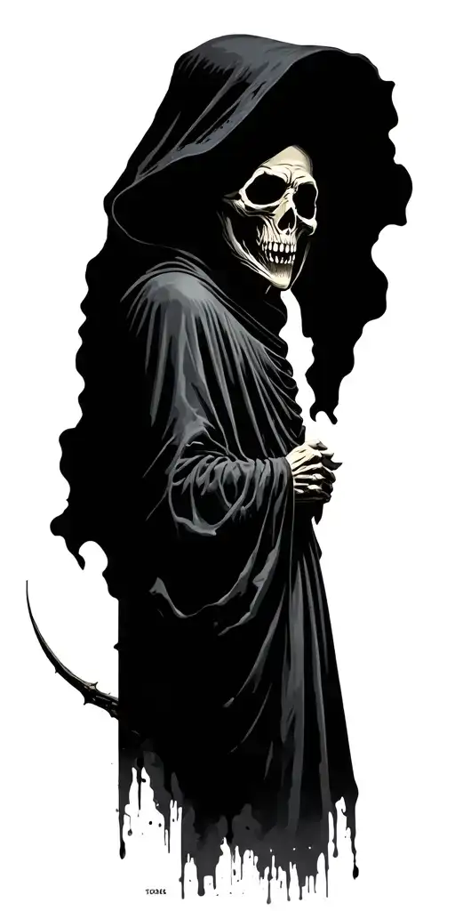 Grim Reaper Silohuette