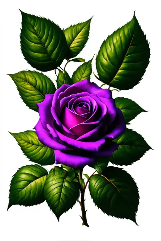 A Single Purple Rose