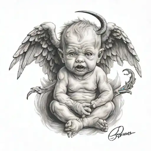 Baby Demon Angel