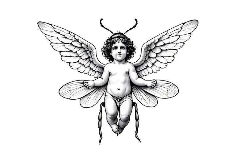 Insect Cherub Angel