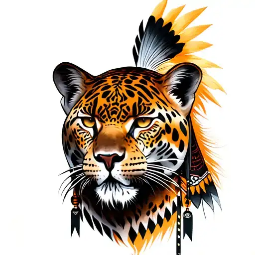 Aztec Jaguar Warrior