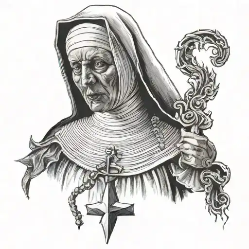 Nun Horror Half Bad Half Good