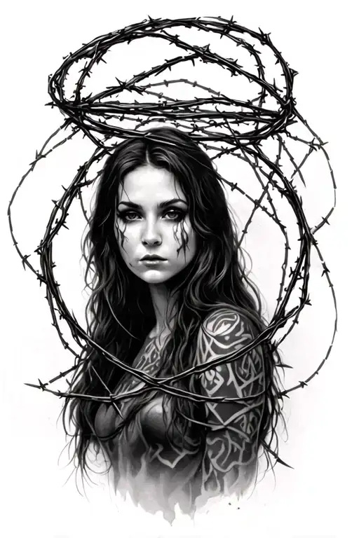 Barb Wire Halo