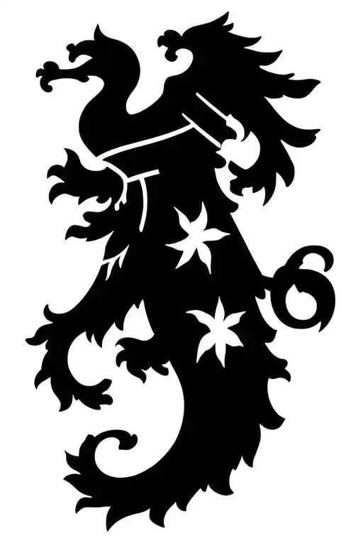 Family Crest With Armesto
