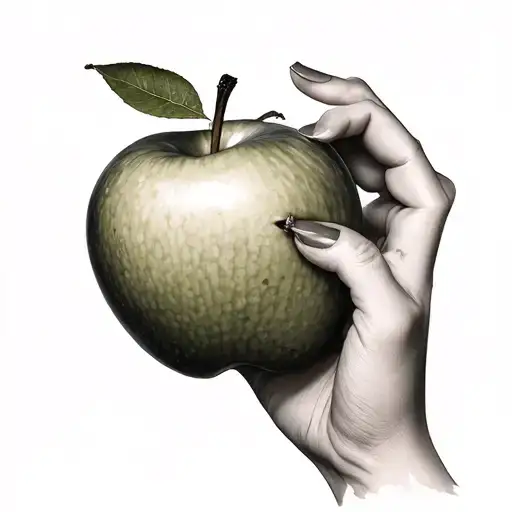 Eve Biting The Apple