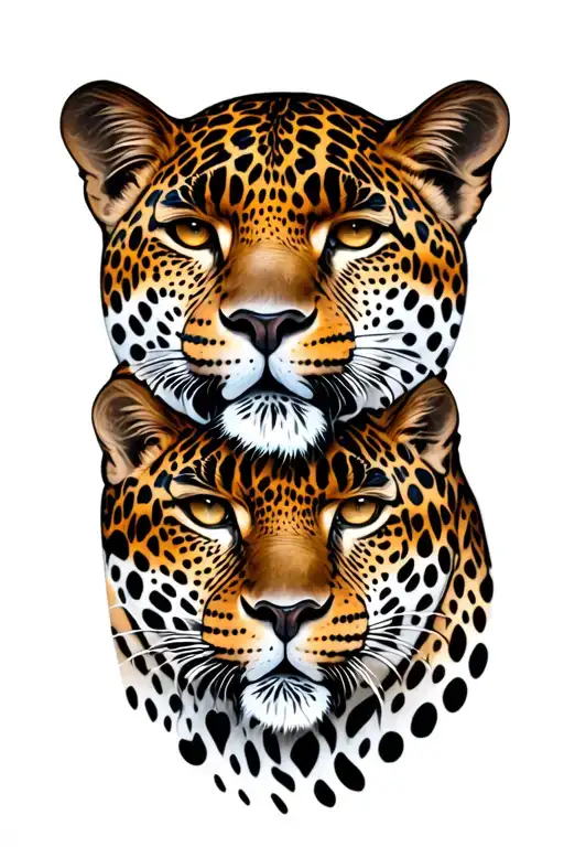 Matching Jaguar Couple