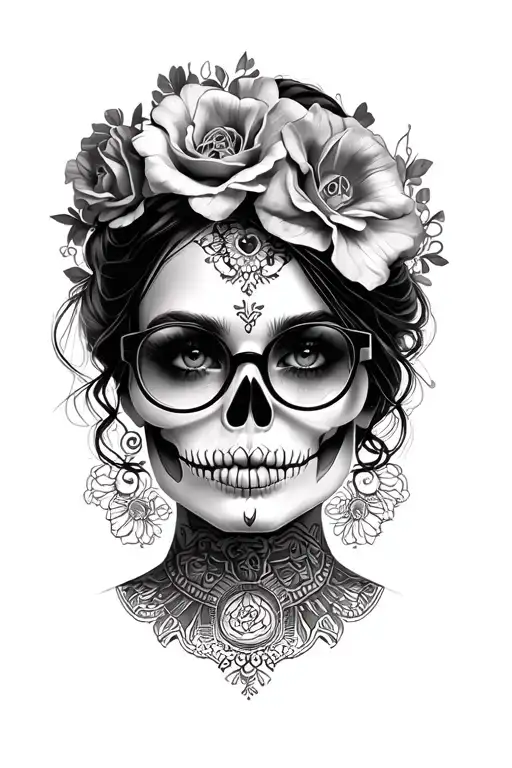 Catrina With Glasses