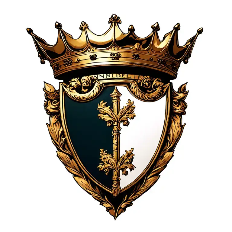 Honnoll Crest Heraldry Crown