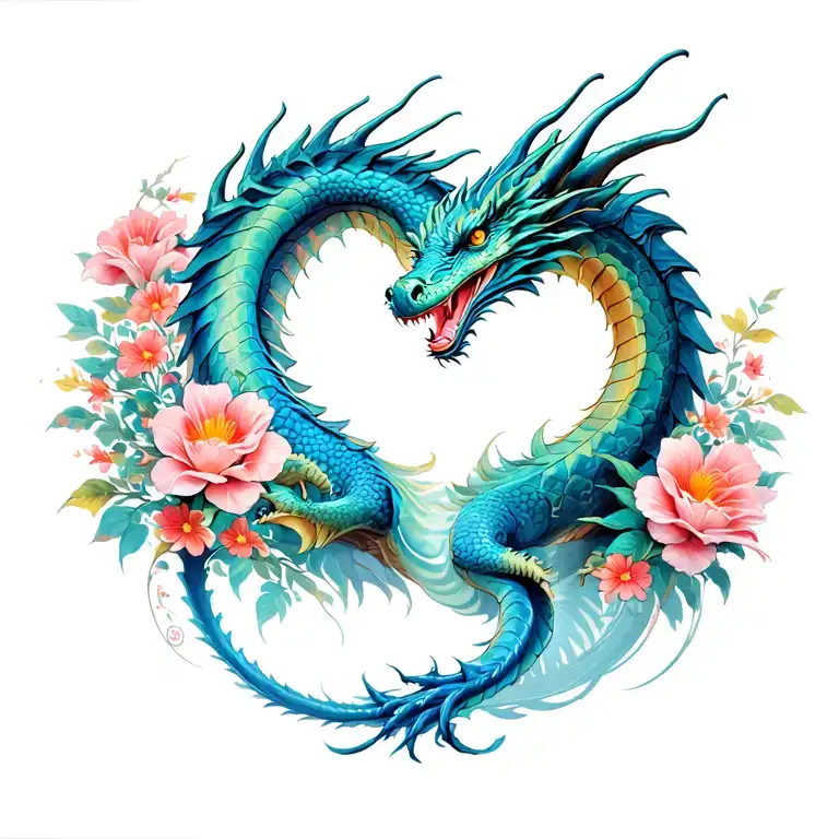 Dragons And Flowers Spin