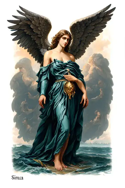 Angel Icarus And Sinuca With Deck Card Set