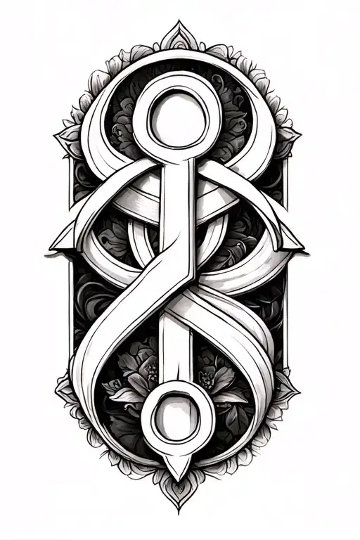 Religious Symbol Intertwined