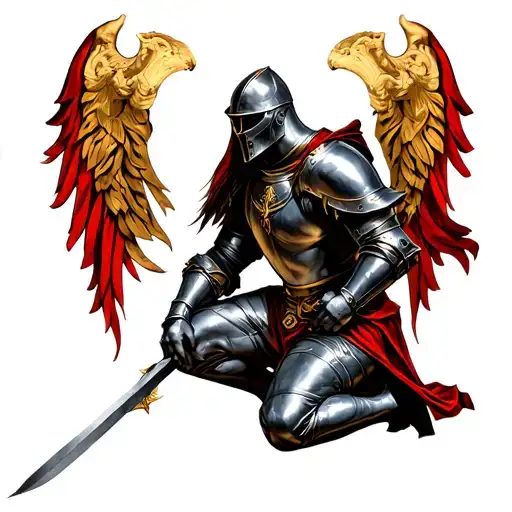 Kneeling Knight