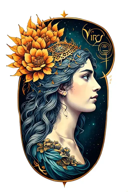 Virgo Zodiac Symbol
