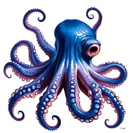 Realistic Octopus