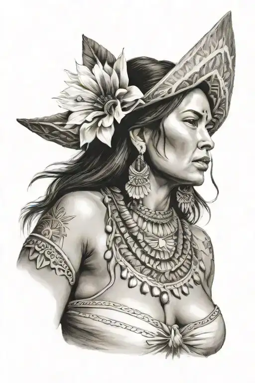 Mexican Native Woman