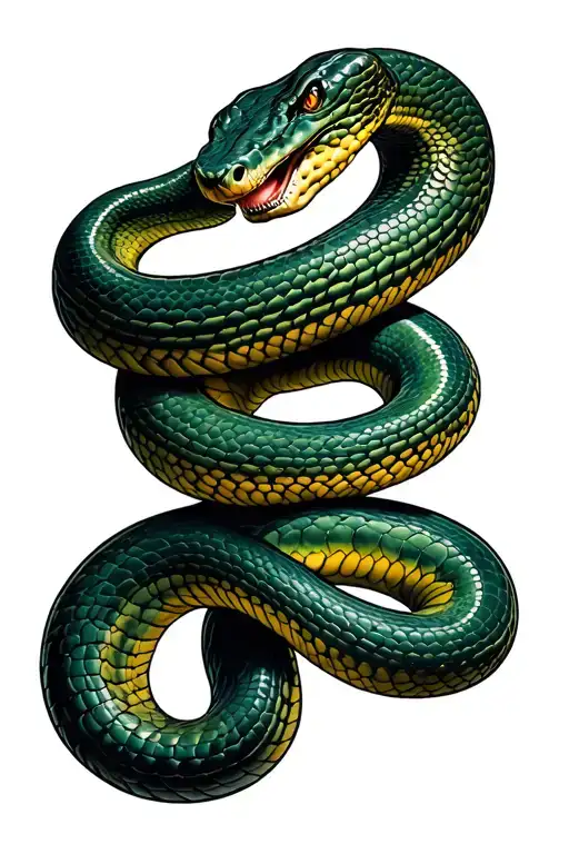 Create Me A Tattoo With A Snake On The Top Of Washing Arms With The Rape And Healing As A Meaning
