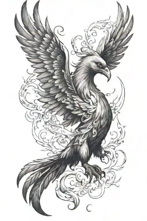 Raising Phoenix In Between The Chest Like In Between The Brests