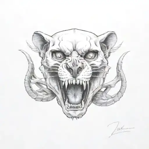 Dead Panther Skull