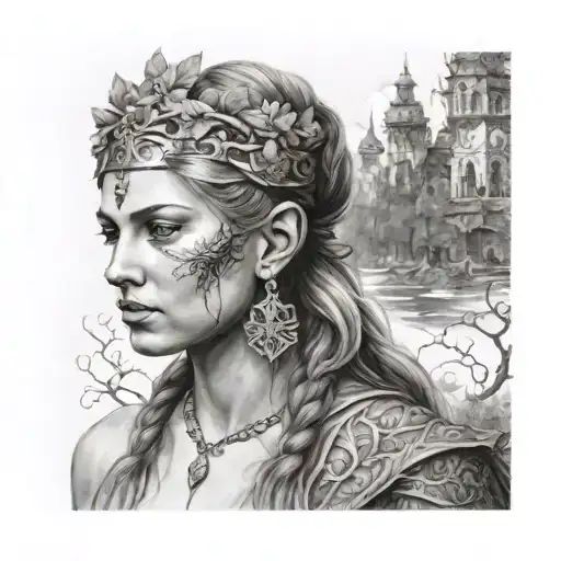 Slavic Goddess Vyrgon