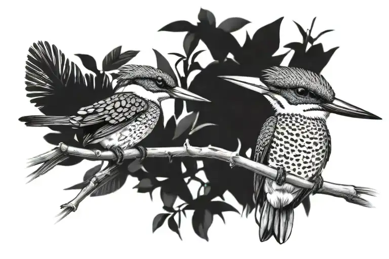 African King Fisher Bird