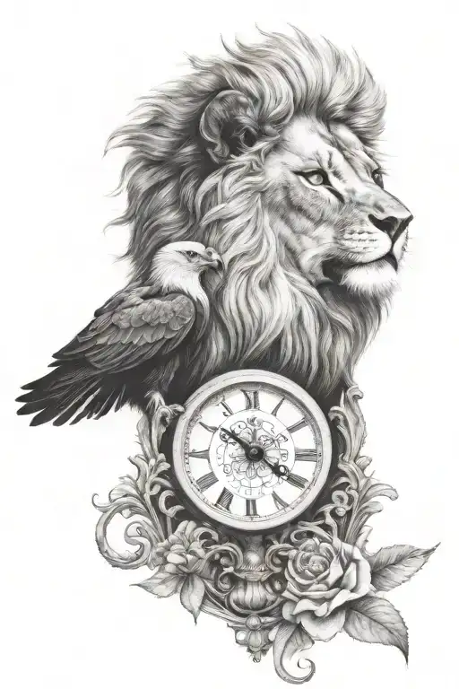 Lion Eagle Hourglass Ermine Gemini