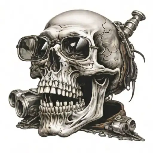 Biker's Skull