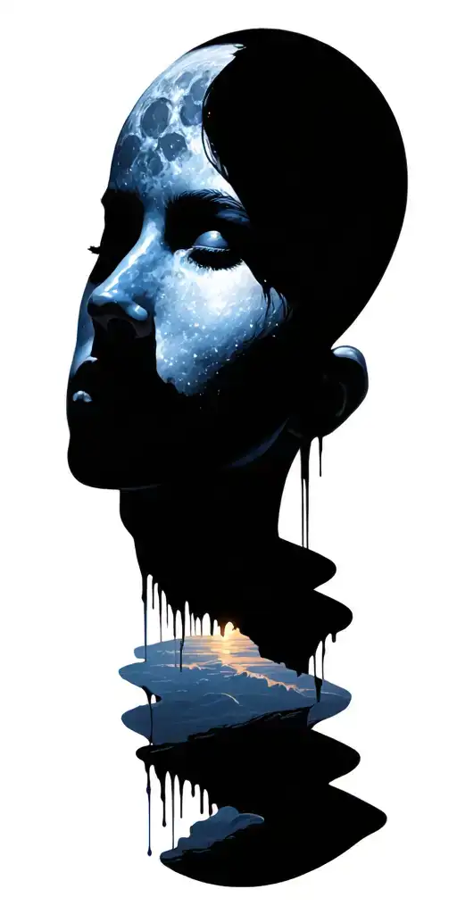 Sky Steps Moon Face Leak