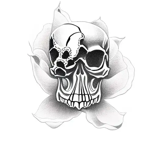Skull And Roses