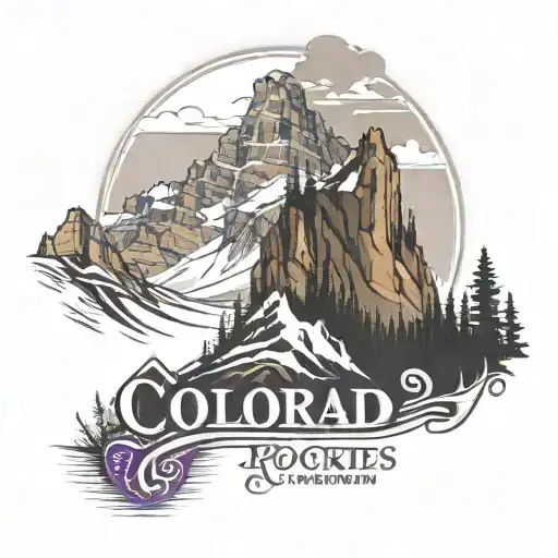 Colorado Rockies Mountains Fatherhood With The Names Ethan And Lydia