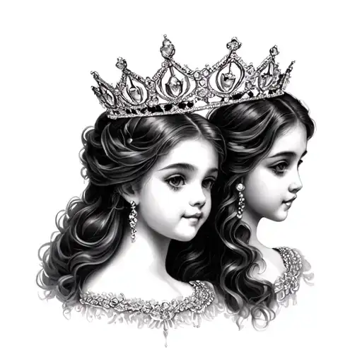 Two Princess Tiaras