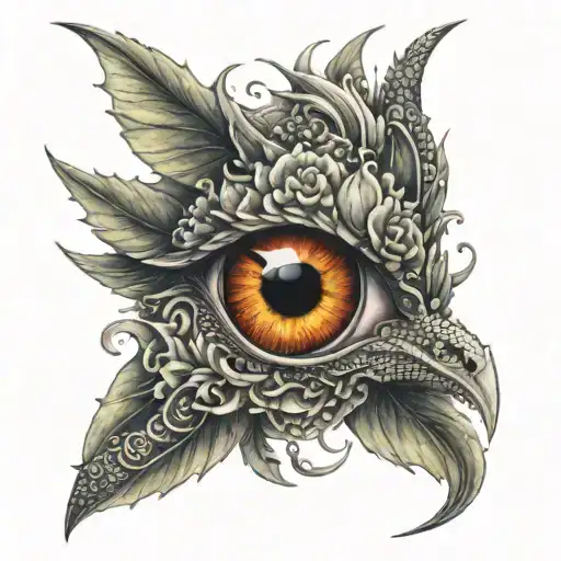 Dragon Phoenix Aurus Eye Rosebush