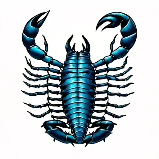 Scorpio With The Number 17