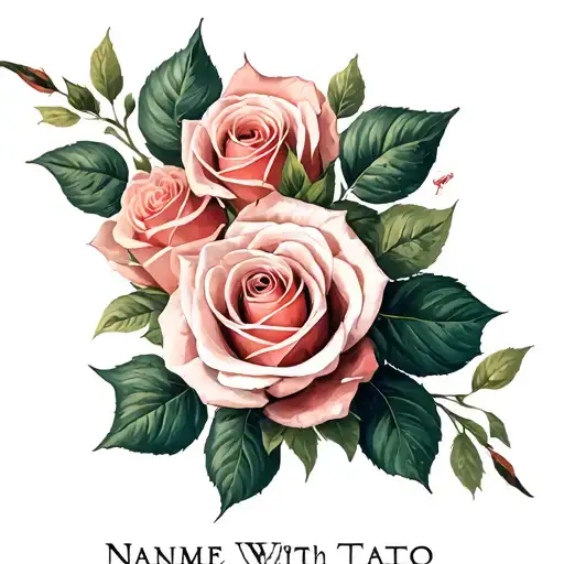 A Name With Roses