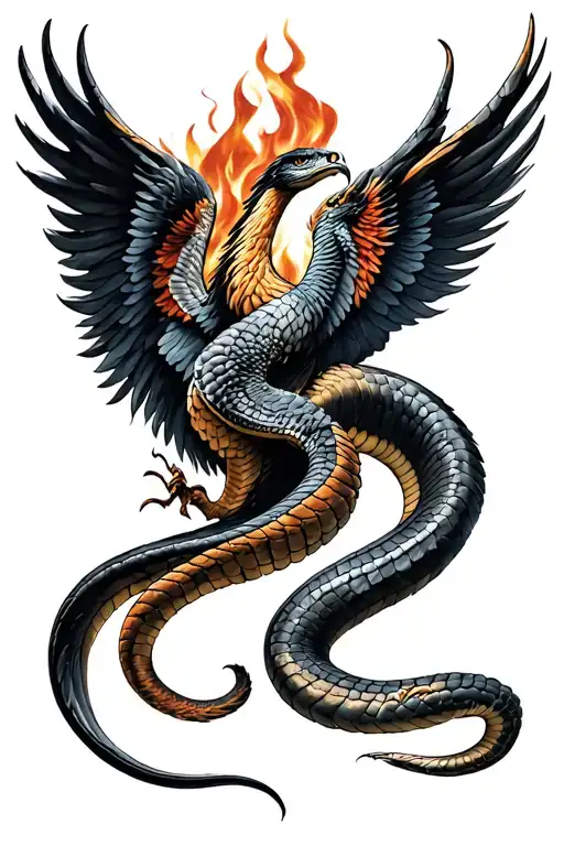 Cobra Phoenix Rising From The Ashes
