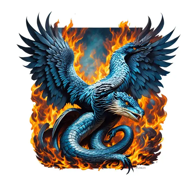 Cobra Phoenix Rising From The Ashes