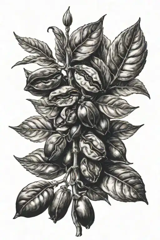 Coffee Beans Growing