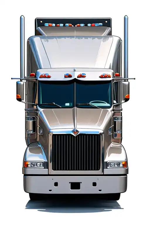 Truck Parked In Front