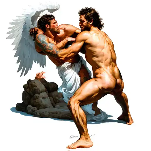 Jacob Wrestling With God