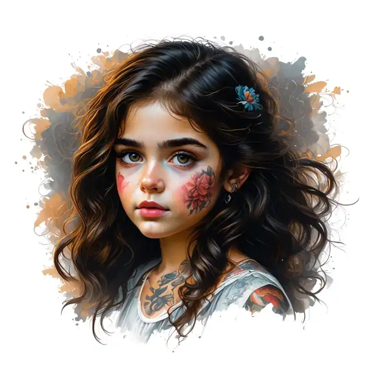 Girl Without The Background