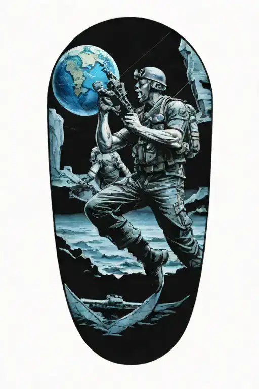 Atlas Holding The World War 2