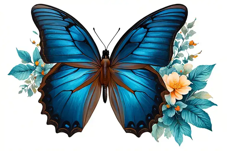 Butterfly Flying