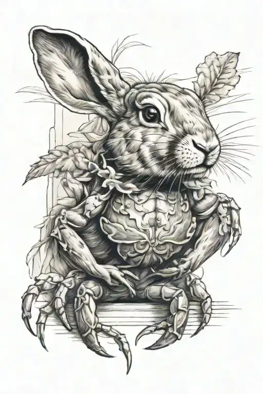 Rabbit And Crab