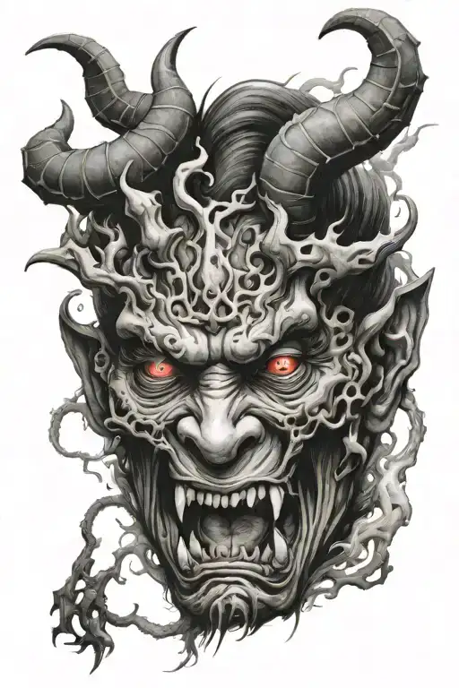 In Japanese Style With Demons