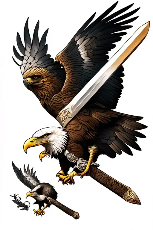Eagle And Sword