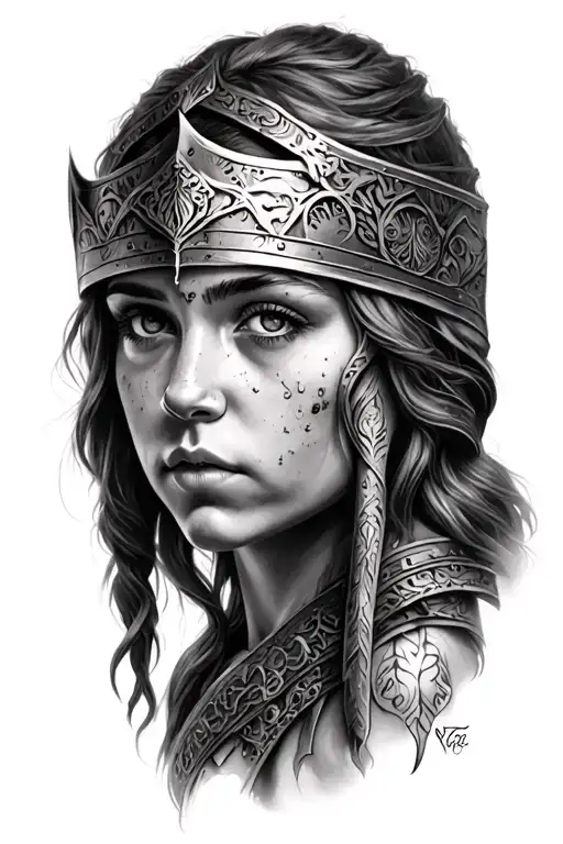 Shield Maiden Face