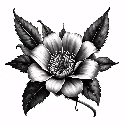 Scale And Flower