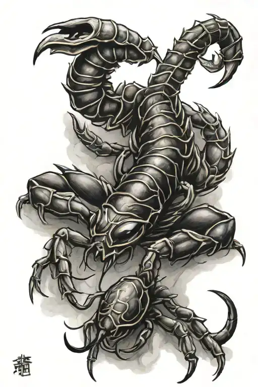 Scorpion Japanese Style