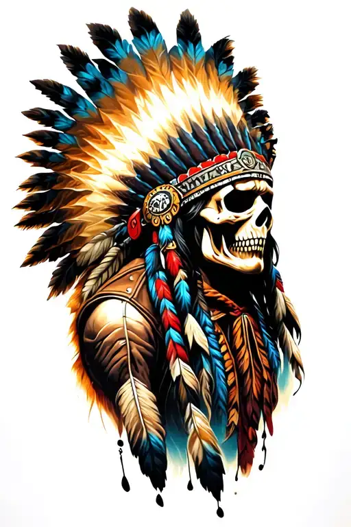 Native Indian Ghost Rider