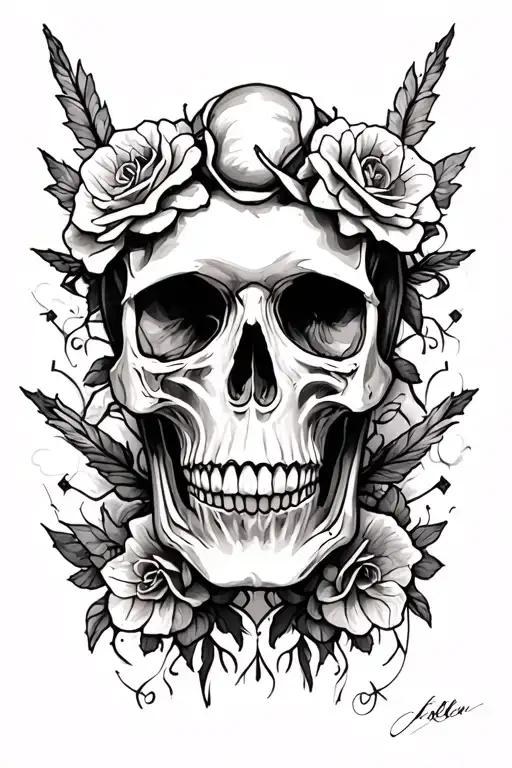 Skull Adorned
